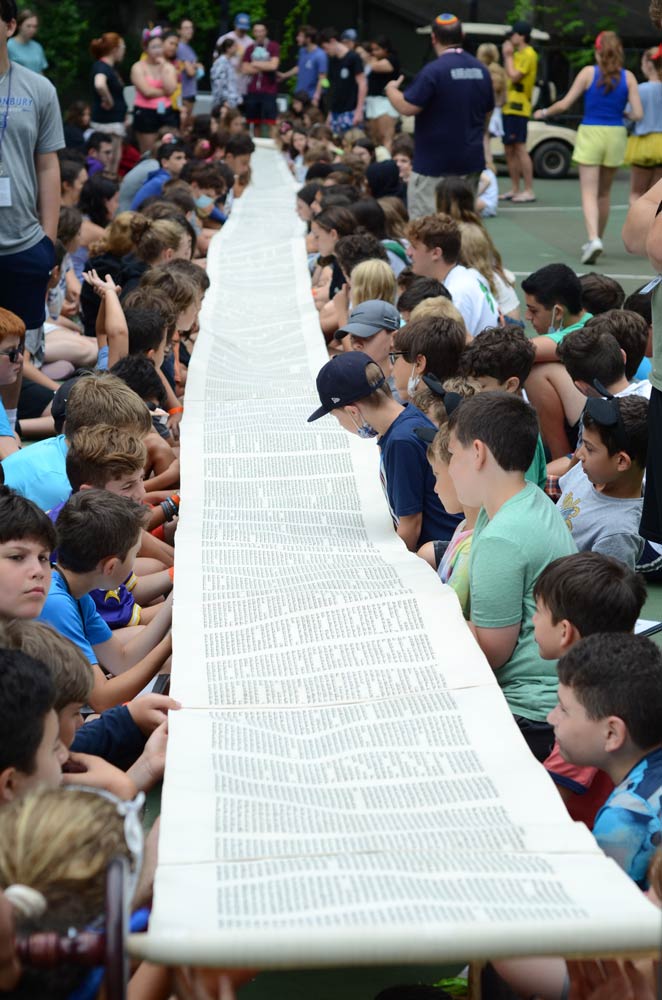Torah Scroll at Camp Laurelwood