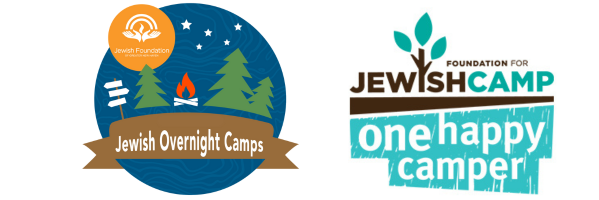 Dual logo jewish overnight camps